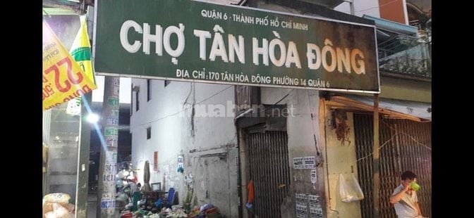 Cho thuê nhà ngay chợ Tân Hòa Đông, Tân Hòa Đông, P14, Q6
