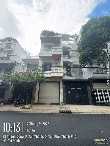 Bán nhà mặt tiền Thành Công, phường Tân Thành, 4x18m 2 lầu ST 12,5 tỷ 