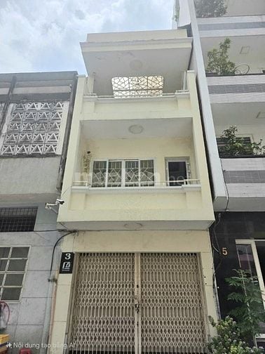 Cho thuê nhà mặt tiền An Điềm, P11Q5 (4,6 x 16,5m) KC 3 Tầng, KD tự do