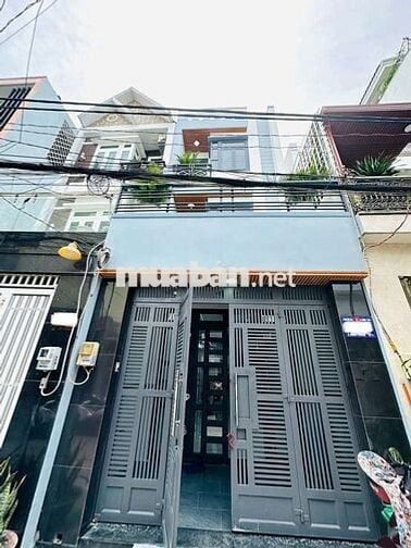 BÌNH TÂN - 64M2  NHÀ ĐẸP 3 TẦNG HẺM XE HƠI  P.BHHB CHỈ 5,35TỶ TL