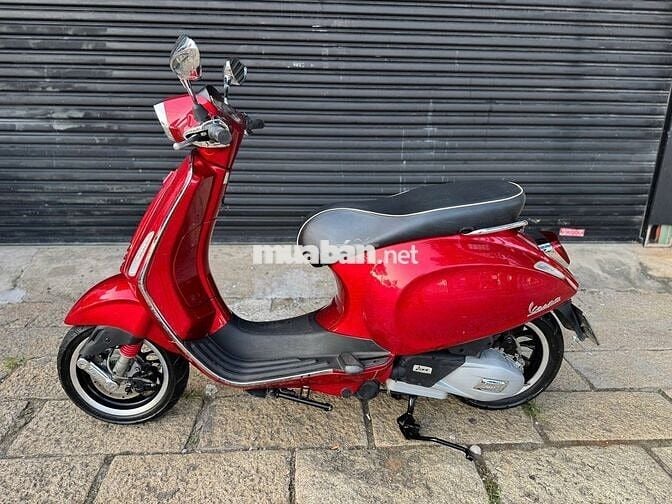 Vespa Sprint Đỏ Cherry 12/2020 125cc 95% bọc keo