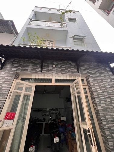 Bán nhà mới 3 tấm ngay chợ Bà Quẹo Trường Chinh Tân Bình, giá 3.88 tỷ