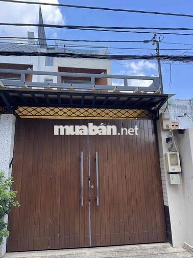 Nhà 1 trệt 2 lầu đẹp 4x1 Shr đg xe Tải thông cáh QL 22 chỉ 50m