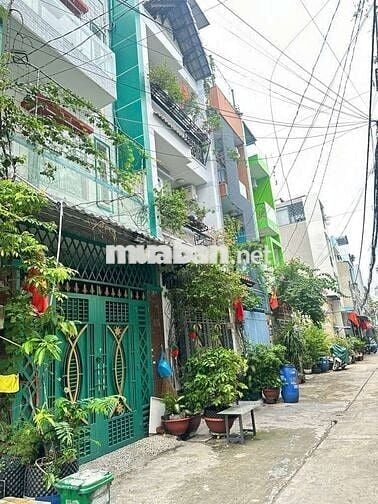 BÁN NHÀ LÊ VĂN QUỚI - HẺM 6M DIỆN TÍCH 52M VUÔNG 3 LẦU 4PN 3WC