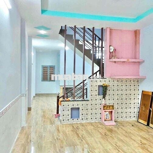 Nhà Hẻm Đất Mới (4x15m) 1 Lầu 2 Phòng , 2 Tolet . Hẻm xe hơi