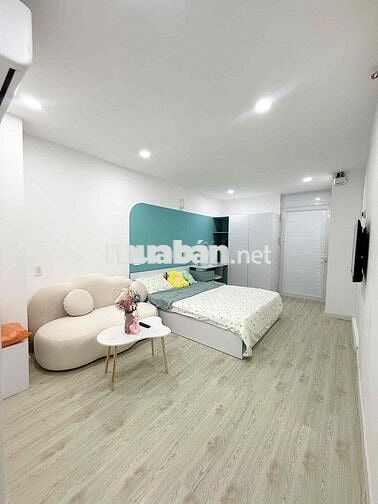 Căn Hộ 1PN không gian thoáng, Full nội thất, máy giặt riêng