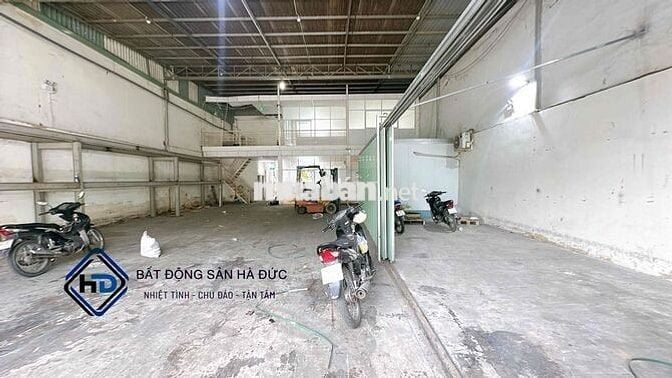 Xưởng 550m có sẵn điện 3 PHA xe Contener ra vào thoải mái