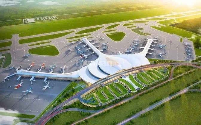 Chỉ 7,5 triệu/m2 đất Full thổ cư.  Bán 8100m2 gần Sân Bay Long Thành.