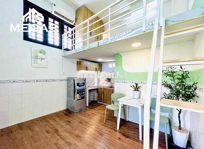 Phòng Mới Xây Gác Lớn Cửa Sổ, Full Nội Thất Gần Công Viên Phần Mềm QT