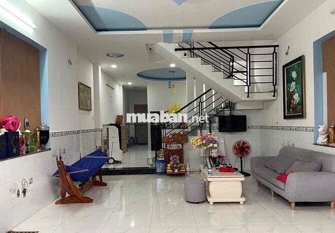 Chính Chủ Bán Nhà 1 lầu đẹp 5x20m Shr ngay chợ Ba Bầu Tô Ký vào 100m