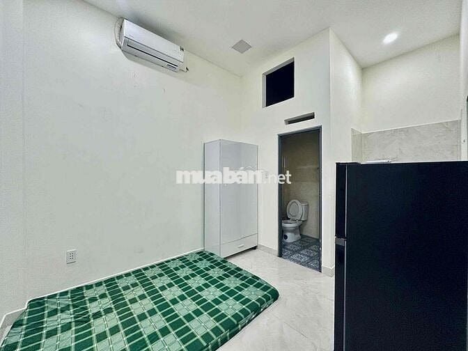 CHO THUÊ PHÒNG STUDIO FULL NỘI THẤT GẦN ĐH VLU IUH NTT TIỆN ĐI BTHANH