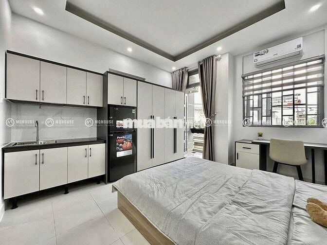 Căn hộ full nội thất ban công, cửa sổ thoáng mát Dạ Nam quận 8