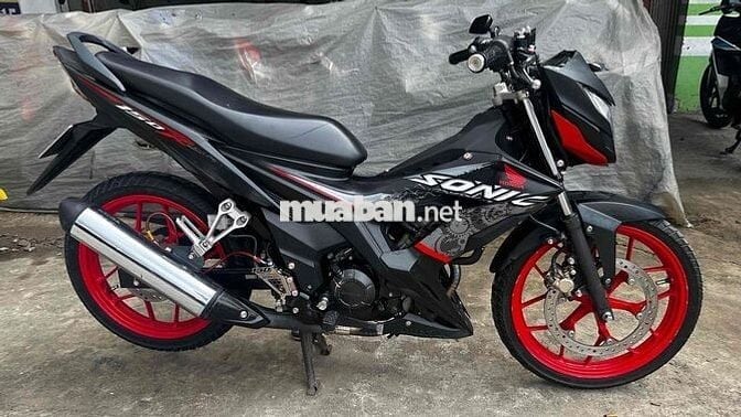 Honda Sonic 150 đen đỏ 2019 ( hỗ trợ góp )