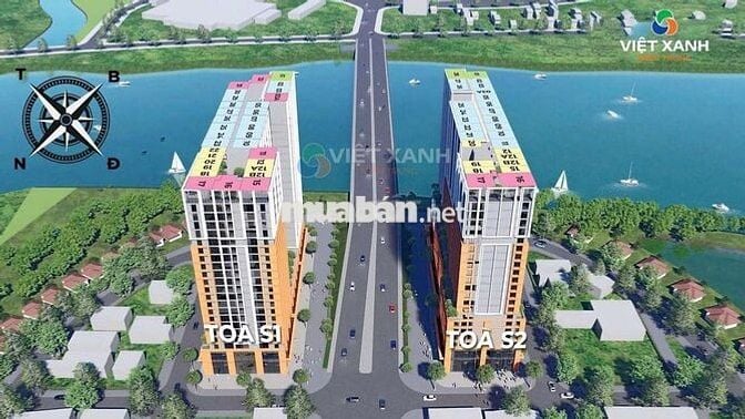 Căn góc 3PN view pháo hoa, trung tâm, biển mỹ khê 2 mặt tiềnSun Spana.