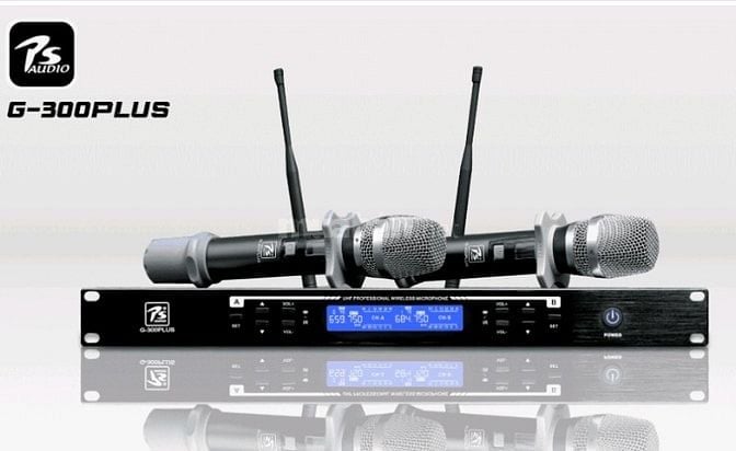 Bộ Micro không dây PS Audio G300 Plus hát hay có giá tầm trung
