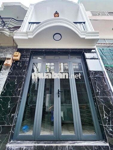 Nhà mới hoàn thiện 1 lầu Full nội thất - đường Trần Văn Khánh Q7