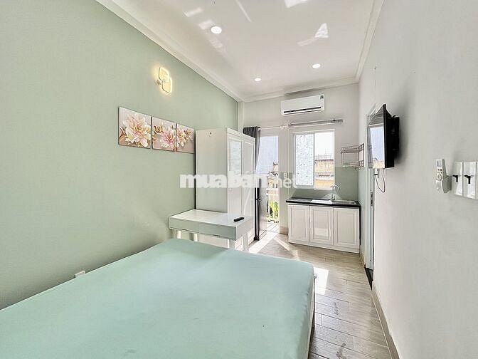 CĂN HỘ BANCON CỰC CHILL FULL NỘI THẤT HIỆN ĐẠI NGAY CHỢ BÀU SEN