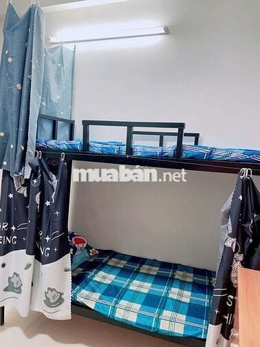 Cho nữ thuê phòng 25m2 sẵn giường KTX đường Đặng Thùy Trâm Bình Thạnh
