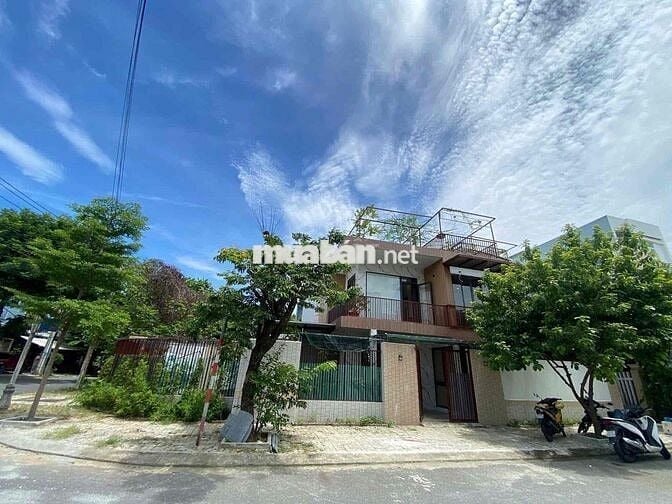 Cho thuê Nhà  Biệt Thự mini góc ngã tư 2 MT Dương Loan - Hoà Xuân 155m