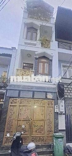 BÁN NHÀ 3 TẦNG 4 PHÒNG SÁT MT ĐƯỜNG NGUYỄN VĂN QUÁ GIÁ 3,95 TỶ SÁT QL1