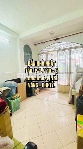 🏠 BÁN NHÀ NHẬT TẢO, P.4, Q.10 - 5 TẦNG MỚI, VỊ TRÍ VÀNG - 8.X TỶ.