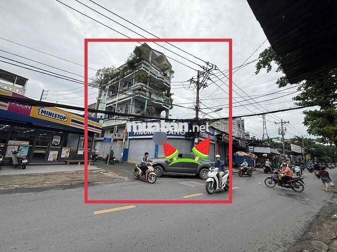 GÓC NGÃ 3 SIÊU ĐẸP LÊ ĐỨC THỌ GÒ VẤP Diện tích 7,2m x 21m