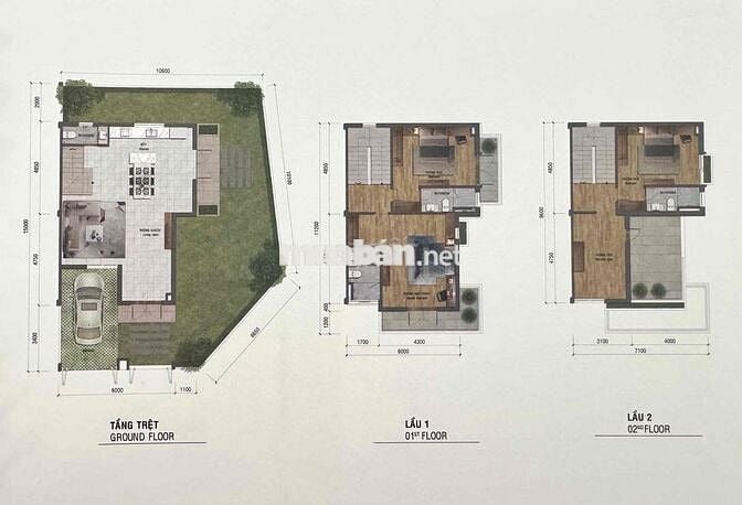 Cho thuê căn góc Lovera Park  – 159,5m2 – 1 trệt 2 lầu – giá 12 triệu