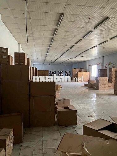 Cho thuê kho, xưởng 1100m2 đường xe conten 24/24