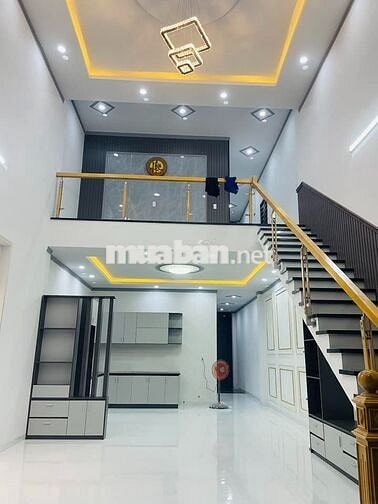 Bán GẤP, Nhà Trệt Lửng, Sổ Hồng, 2 tỷ cuối Lê Đình Cẩn