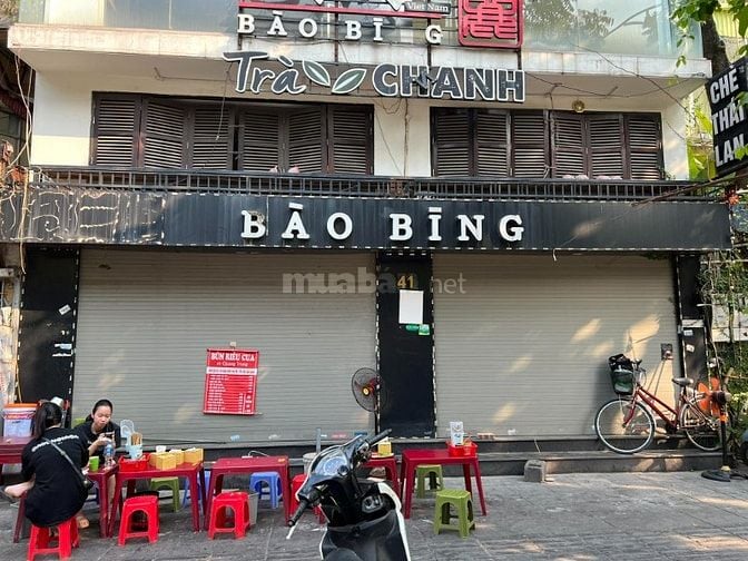 Binhbds cho thuê nhà mặt phố Quang Trung mặt tiền 11m