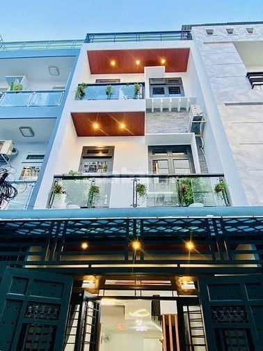 ⭐️Nhà 3 Lầu DT:4x12,6m; đẹp Cao cấp hẻm xe hơi Phạm Văn Chiêu, P8.