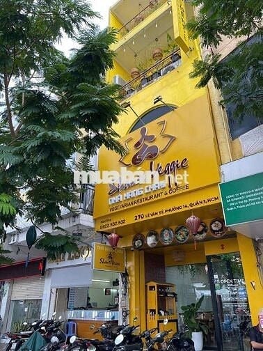 MẶT TIỀN [4 TẦNG] 57TR ĐƯỜNG LÊ VĂN SỸ QUẬN 3