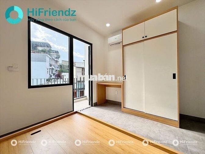 STUDIO BANCOL - TÁCH BẾP CỰC THOÁNG MÁT SÁT HÀNG XANH FULL NỘI THẤT