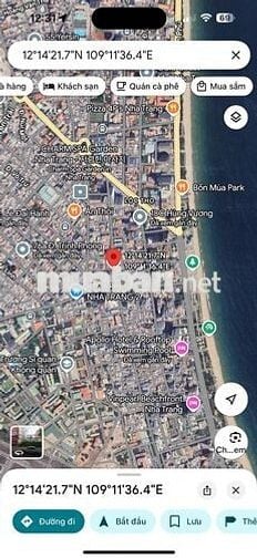 Lô đất đẹp mặt tiền đường Nguyễn Thiện Thuật phù hợp xây khách sạn.