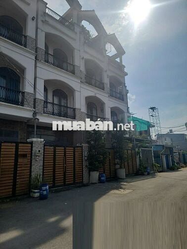 Bán Nhà 1 trệt 2 lầu 5pn 5wc Gần KĐT Vạn Phúc - Hẻm xe hơi né nhau