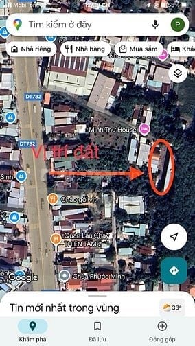 500m2 Đất đẹp ngay đường lớn, kcn Phước Đông