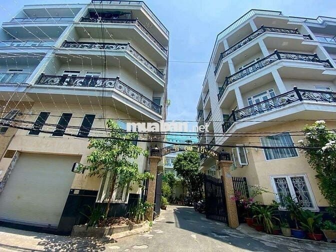 Nhà Đẹp 5 Tầng — Gần Đồng đen, Bàu cát  (5,8m x 9m) Đông