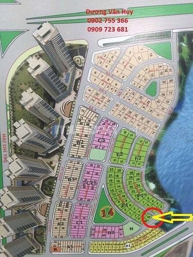 Bán đất Biệt Thự Văn Minh mặt tiền đường Thân Văn Nhiếp 