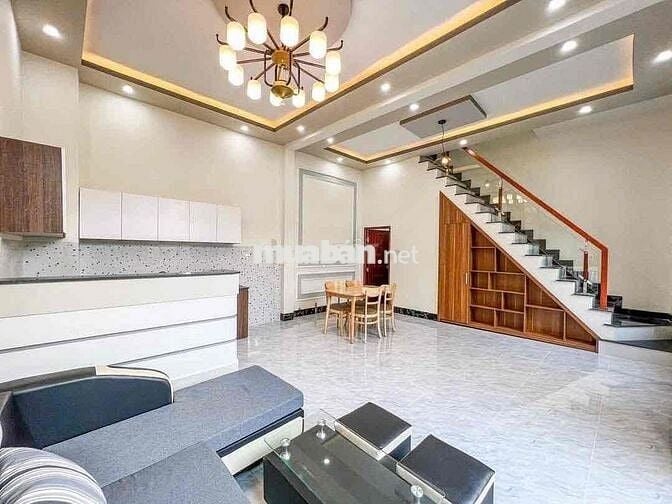 Bán nhà mới 2 pn hẻm 292 cách mạng tháng 8 gần chợ an thới giá 2,2 tỷ