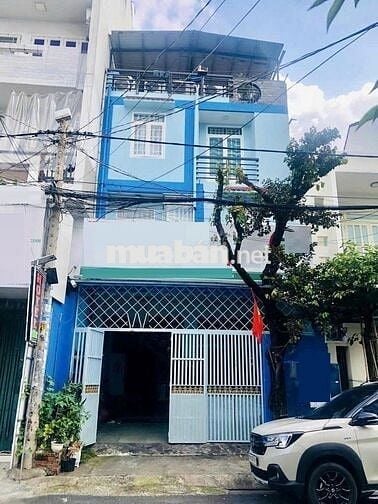 NHÀ MẶT TIỀN ĐƯỜNG LÊ VĨNH HOÀ 6,2 X 14,5 CÓ 16PN  gần trường CĐ GTVT