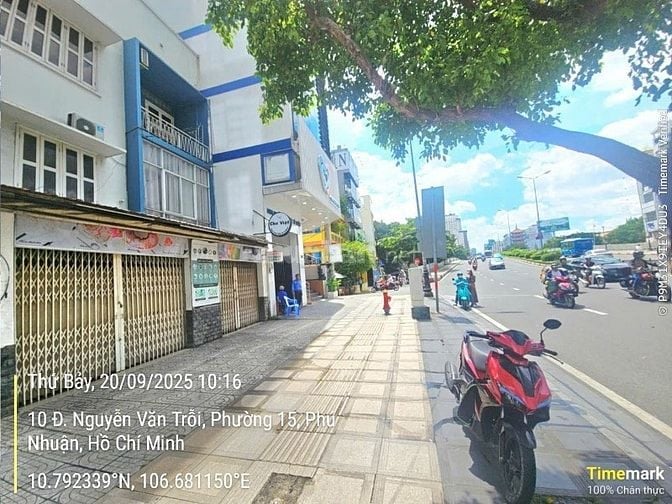 Mặt Tiền Nguyễn Văn Trỗi, p15 ,Q. Phú Nhuận  7,5 X 13m ,3 tầng , 58 tỷ