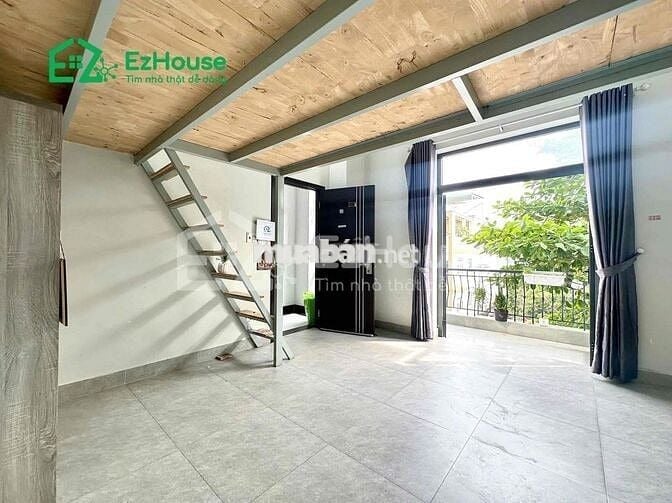 Căn hộ mini giá rẻ , ban công siêu thoáng ngay chợ Tân Hương