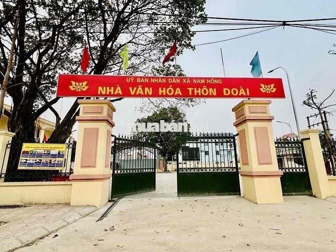 💥BÁN ĐẤT NAM HỒNG – ĐÔNG ANH💥  ✅ Diện tích: 65m² full thổ cư ✅ Mặt tiề