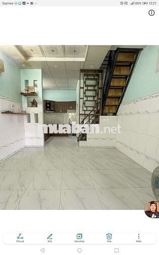 NHÀ 43M2 1 LẦU MẶT TIỀN NGUYỄN HỮU THỌ 2PN TIỆN Ở BUÔN BÁN KẾ BÀ CHIÊM