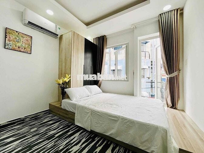 CHÍNH CHỦ TRỐNG STUDIO BAN CÔNG FULL NỘI THẤT BÓC SEAL MỚI HOÀN THIỆN