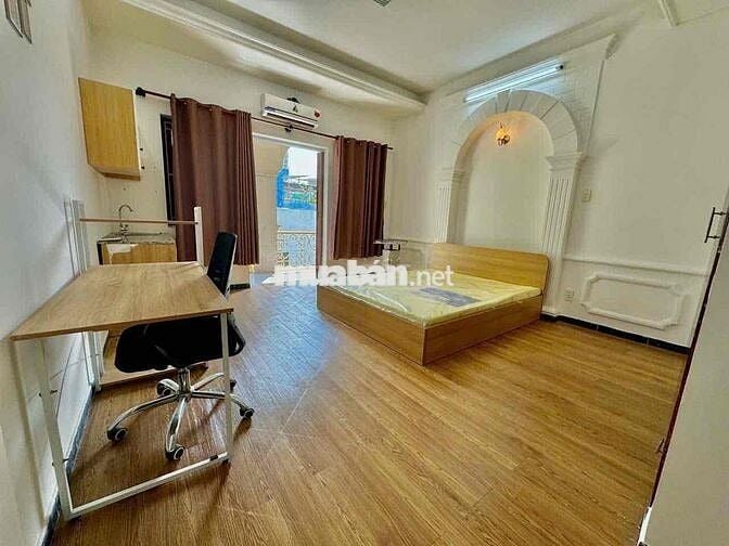 CHO THUÊ STUDIO BAN CÔNG CỬA SỔ THOÁNG - LÊ VĂN SỸ - LĂNG CHA CẢ