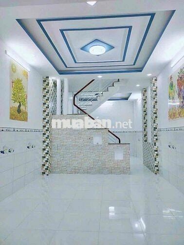 Nhà Mới Đẹp 4x12m 1Lầu (2PN 2WC) Hẻm 3m. 1/ Ấp Chiến Lược. Bình Tân