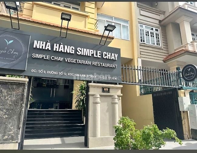 Nhà Hàng Simple Chay (9 Đường Số 12, Khu đô thị Him Lam)