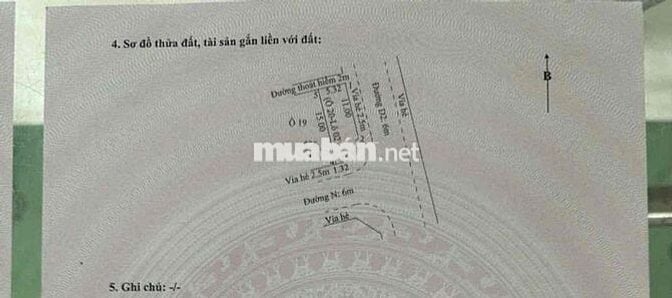 Cần bán lô góc 2 MT tái định cư Lái thiêu 71,5m2 sổ hồng riêng