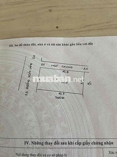 CỰC HIẾM BÁN LÔ GÓC Ô TÔ NGỦ TRONG ĐẤT 52,8M2 TRỤC CHÍNH ĐƯỜNG 5M